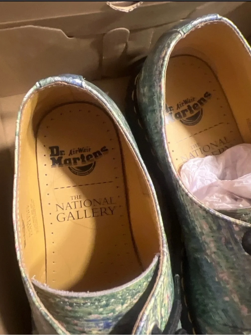 Dr. Martens x National Gallery 1461 Art Print Leather Oxford Shoes